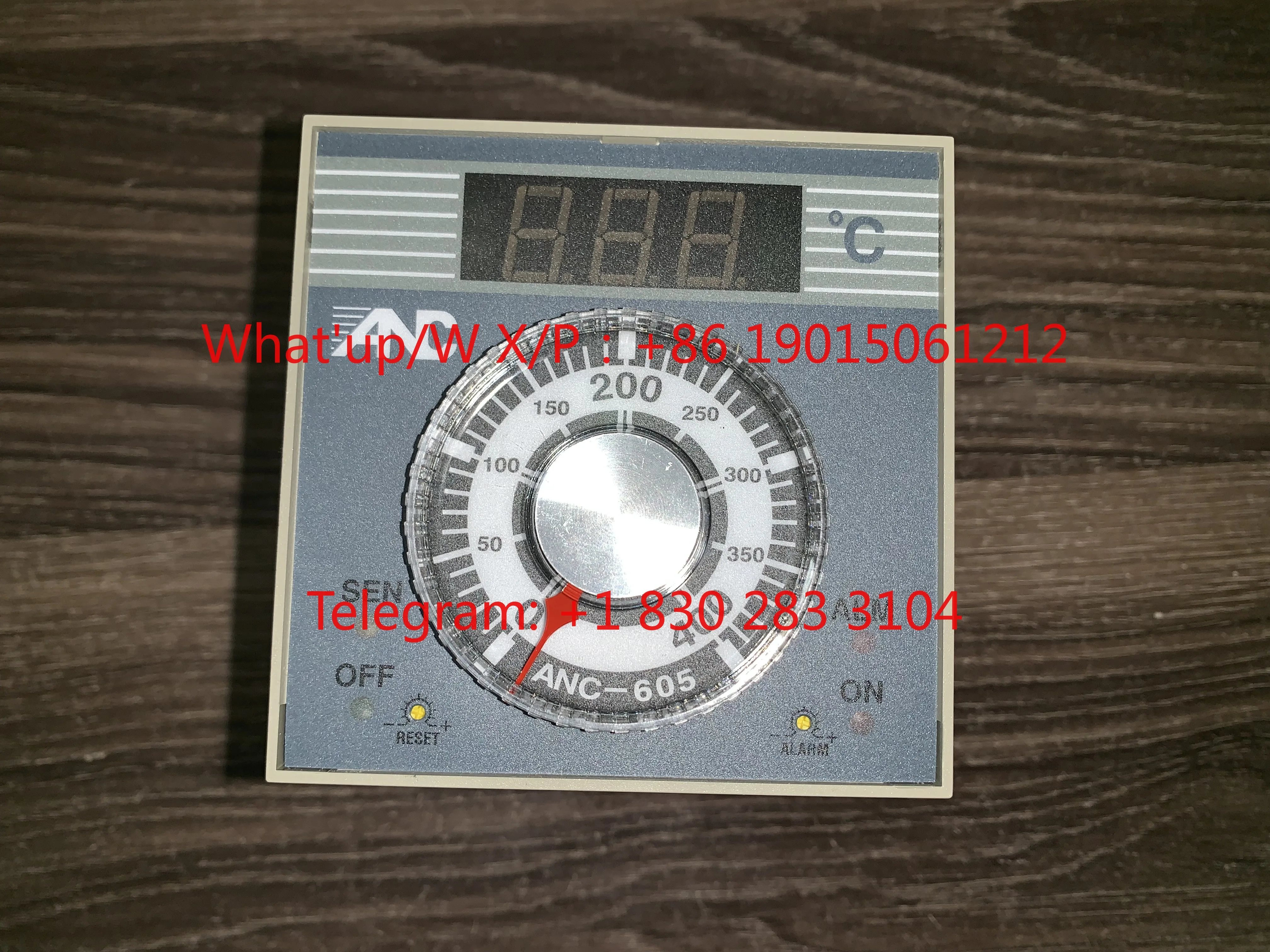 product Thermostat ANC-605  relay 400  type k