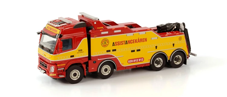 

Alloy Model Gift WSI 1:50 Scale VO LVO 8X4 Tractor,Road Service Rescue Wrecker Truck DieCast Toy Model,ASSISTANCEKAREN 01-3553