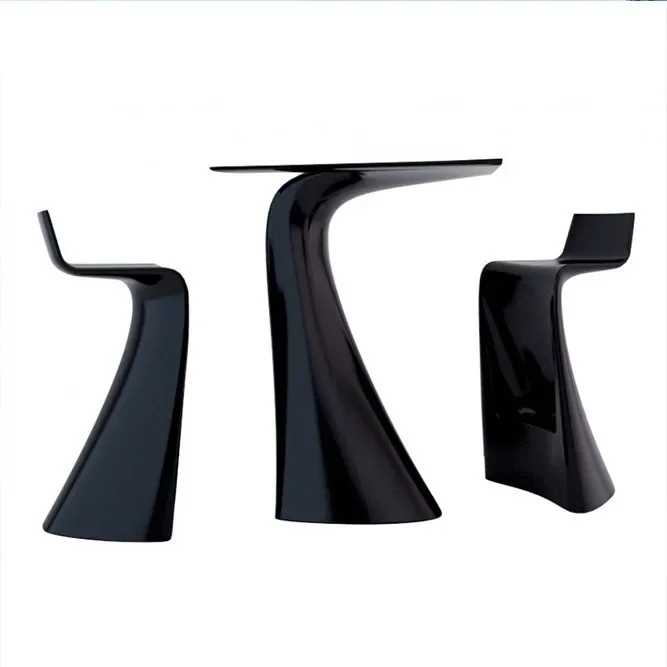 

Outdoor Bar Stool Bar Chair Fiberglass Minimalist