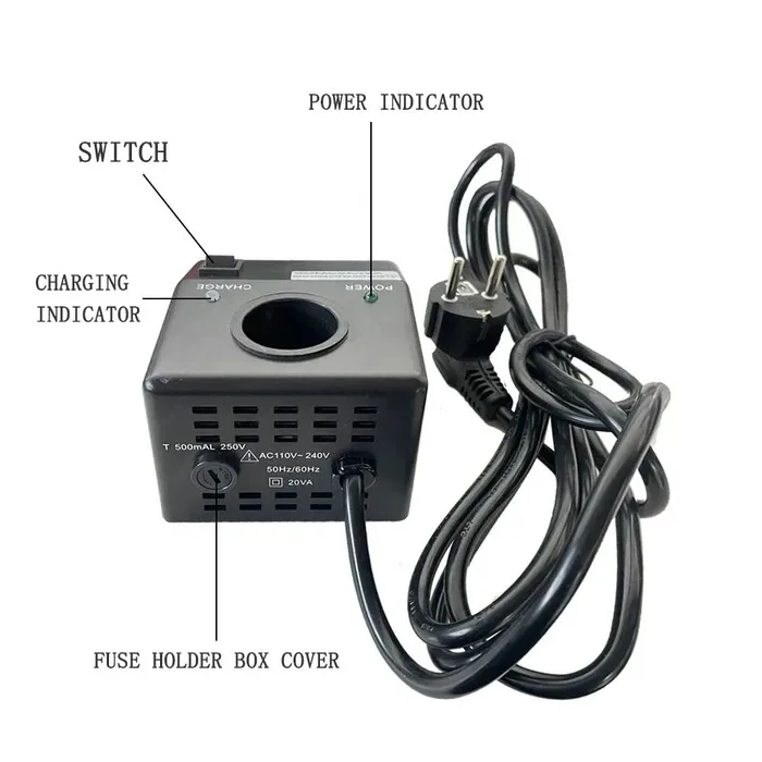 Retinoscopio oftálmico recargable y oftalmoscopio recargable Set I Modelo YZ11D+ YZ24B