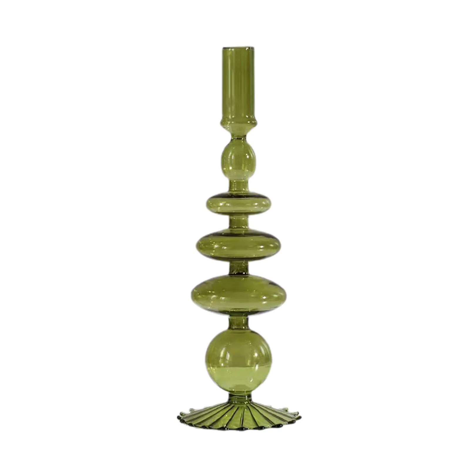Multifunctionele glazen vaas kaarsenhouder moderne elegante bloemenvaas tafeldecoratie voor middelpunt bruiloft huis housewarming cadeau