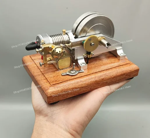 Mini Horizontal Air Cooled Single Cylinder 4-Stroke Engine Model M96 for RC DIY Hobby