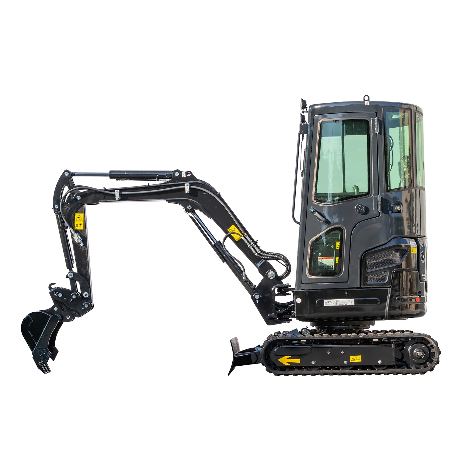 Macchina per escavatore LEITE Mini escavatore elettrico da 2 tonnellate Mini escavatore idraulico piccolo Micro cingolato Bagger Digger 1.8Ton Mini escavatori