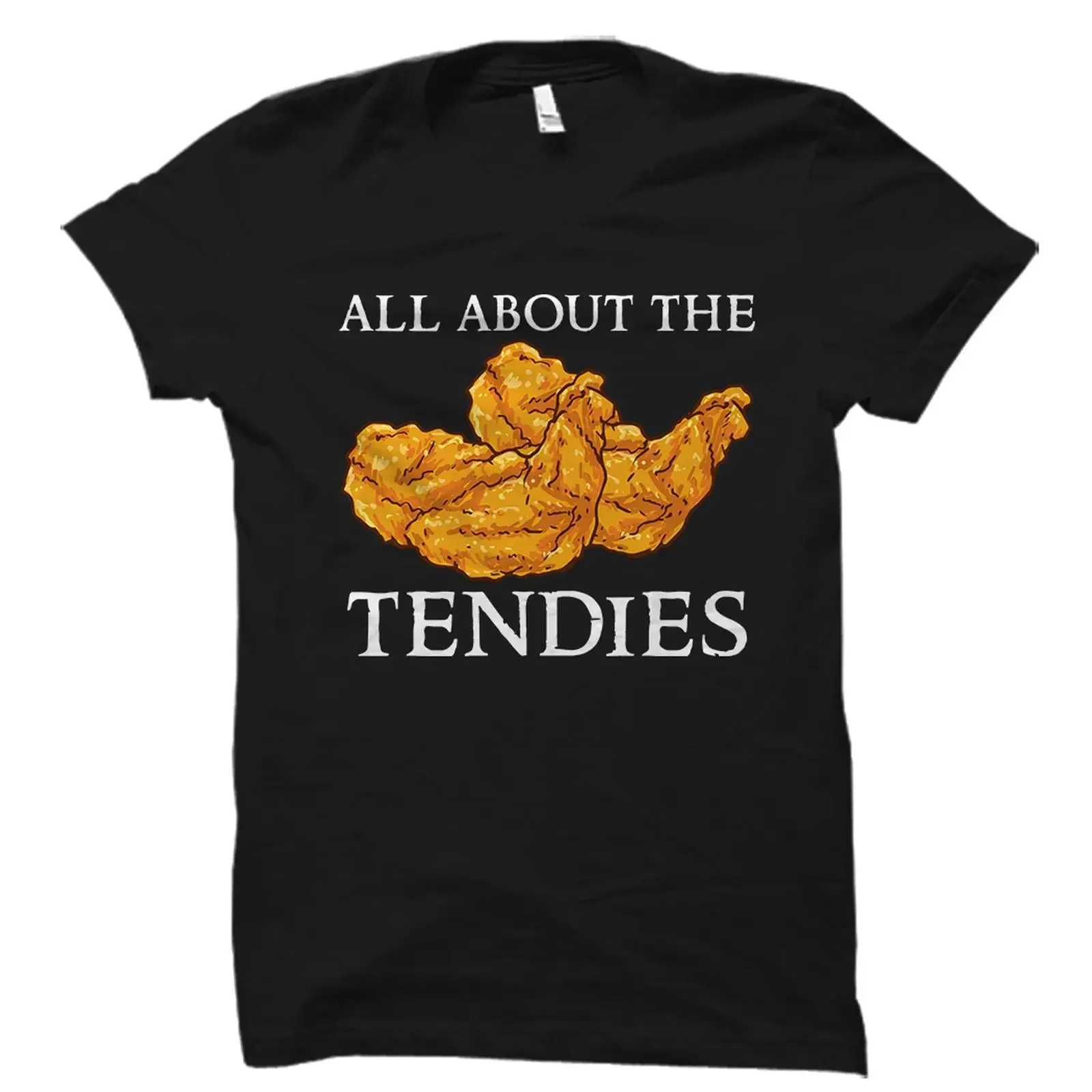 Chicken NuggeT T Shirt Funny Food Foodie Nuggets Tenders OS3239 vintage Washed Slightly designer clothes Stylish Unisex