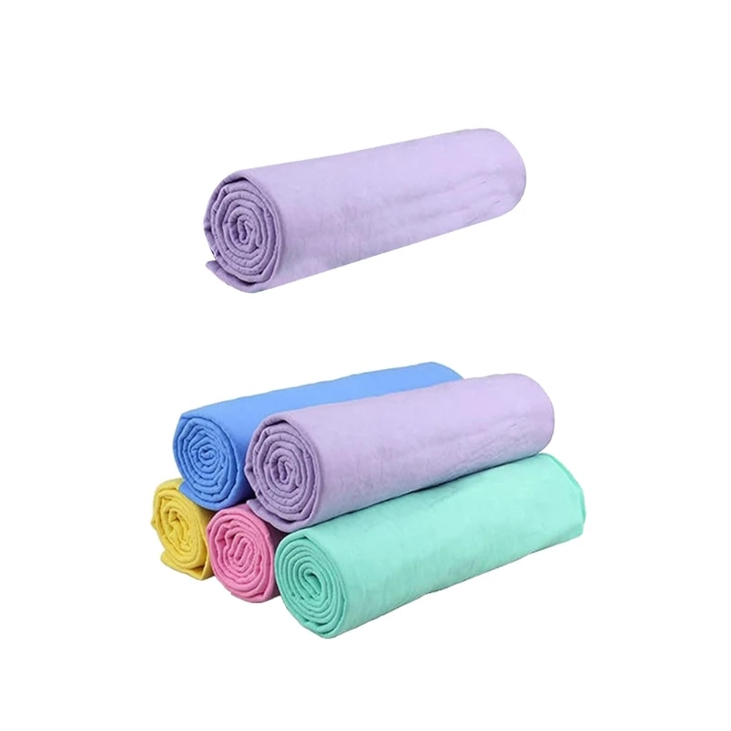 1pc/5PCS Pet Bath Towel Quick Drying Absorbent Bath Towel for Cats Dogs Soft Fiber Cleanning Towel Foldable for Travel