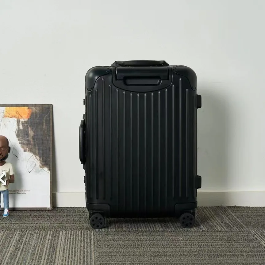 Чехол на колесиках из алюминиево-магниевого сплава, роскошный чемодан большой вместимости, стильный деловой повседневный дорожный чемодан R Style Trend