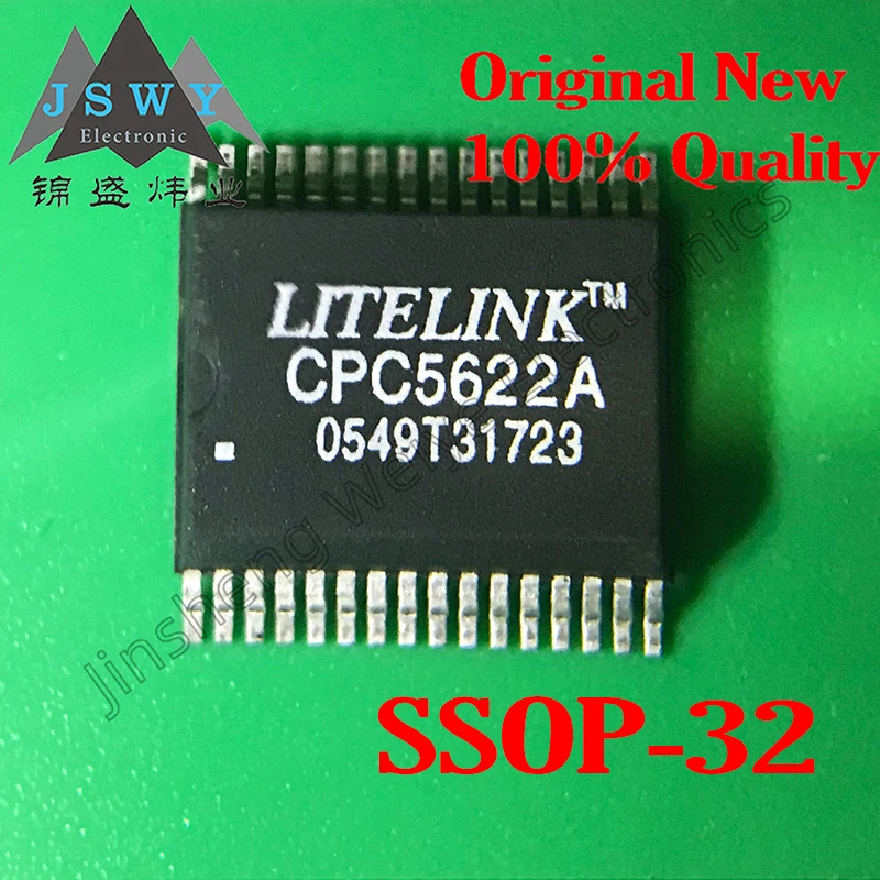 1~20PCS Good Quality CPC5622ATR CPC5622A SMT SSOP32 Interface Chip IC Brand New In Stock Free Shipping