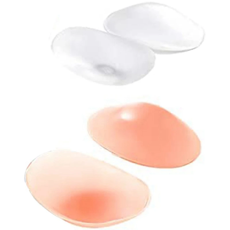 Silicone Shoulder Pads For Womens Clothings, Anti-Slip Shoulder Push-Up Pads, Reusable, Invisible Enhancer 2 Pair