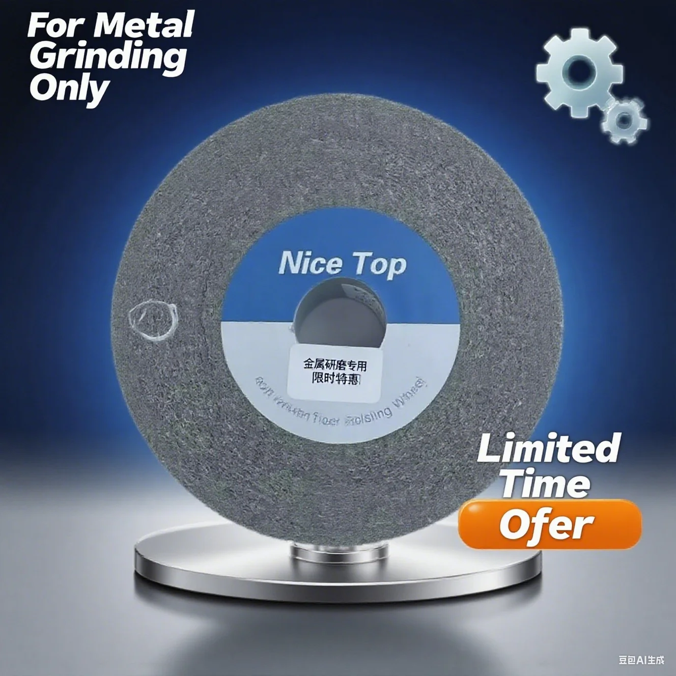 

Nice Top EXL 7S FIN 6x1x1 дюймов, окруженное колесо для удаления заусенцев и полировки поверхности шлифовального станка из нержавеющей стали