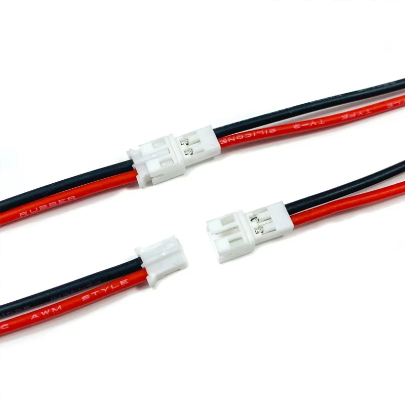 5/10Pairs PH 2.0 2Pin JST Wire Connectors Pitch 2.0mm JST 2P Micro Male Plug Female Jack DIY Electrical Cable Adapter 10CM view 6
