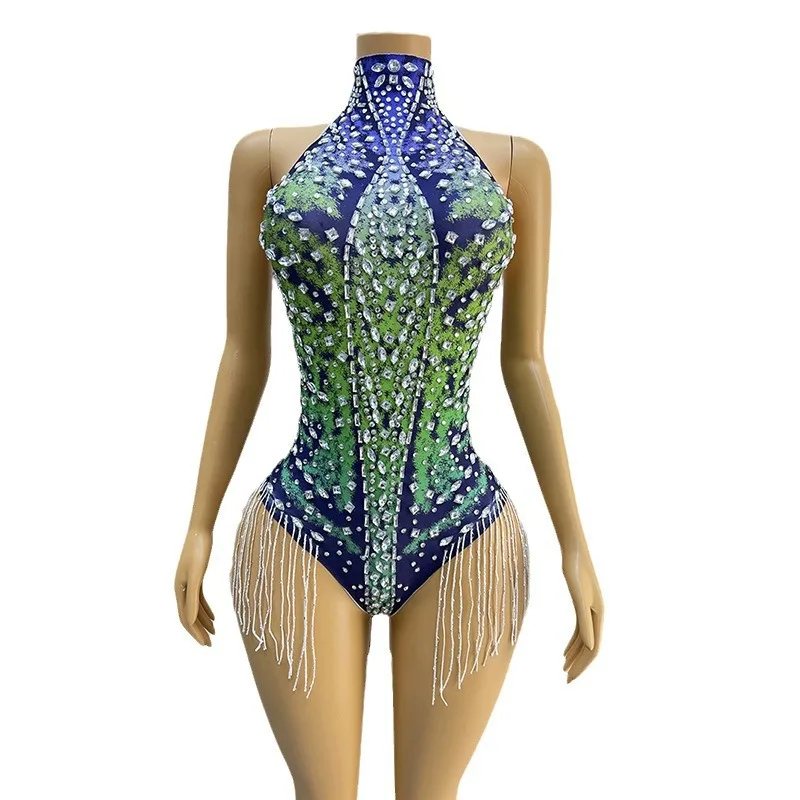 เต้นรําละติน Cha Cha โยคะฝึกชุดสีสันประสิทธิภาพชุดวันเกิด Vestidos Para Festas De Luxo Vestidos De Fiesta Brillo