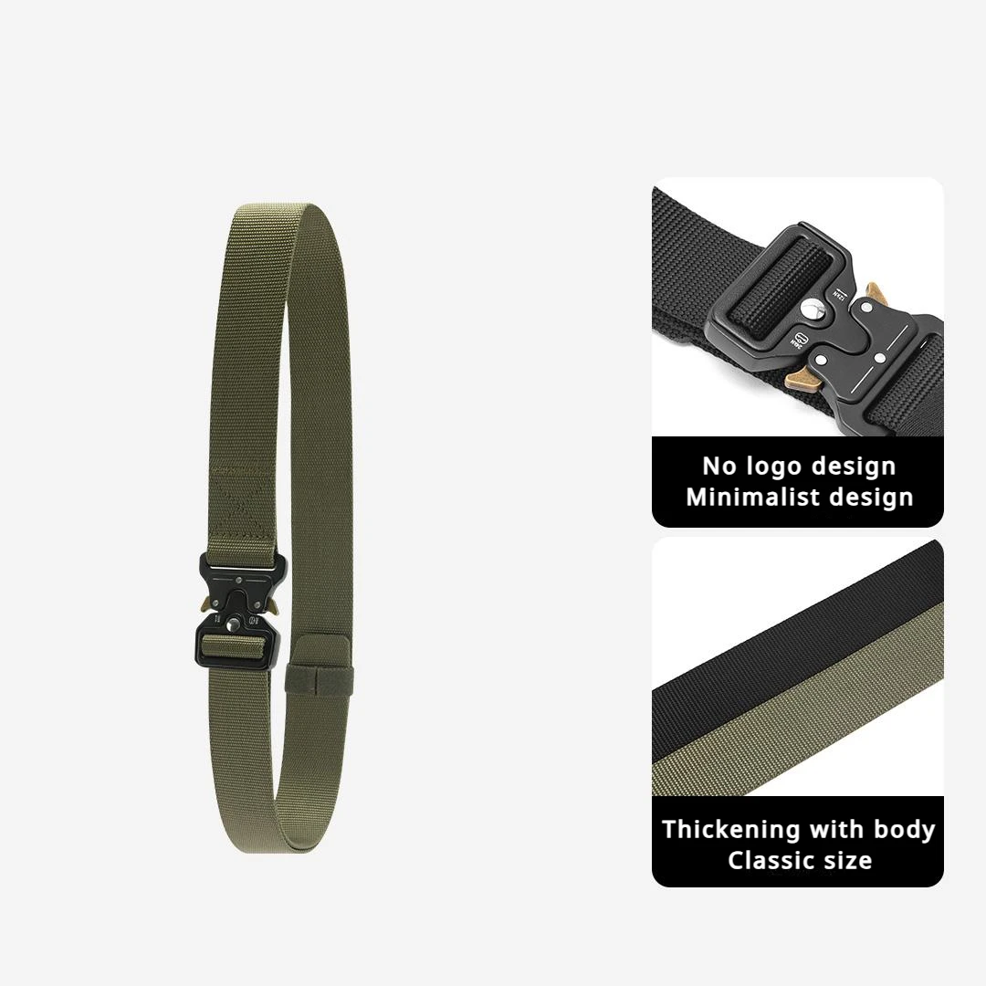 Youpin XIAOMI Tactical Belt Men\'s Cobra Buckle Belt Unisex Tactical Belt Mountaineering Outdoor Hunting Tactical For Nylon Male