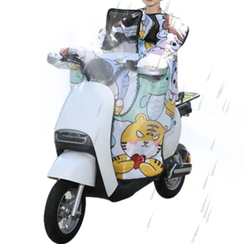 

Scooter Leg Warm Cover Apron Leg Warm Cover Lap Apron Quilt Scooter Windshield Comfortable Waterproof E-Bike Warm Apron Quilt