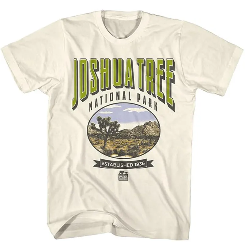 National Parks Animal and Plant Leisure T-shirt Luxury Brand for Men and Women Top