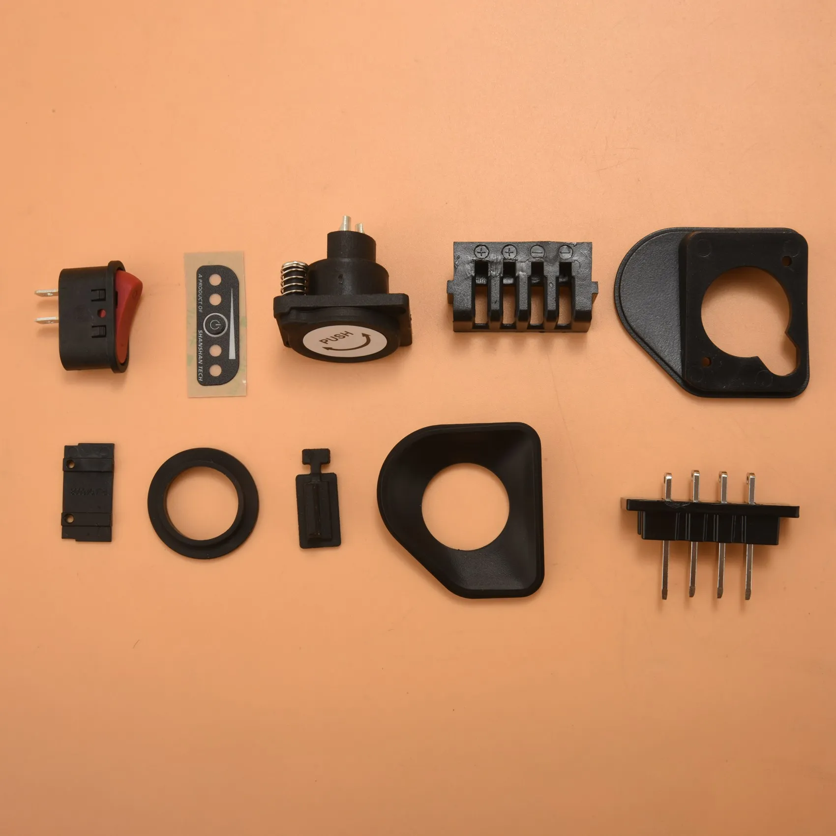 48V Electric Bicycle Battery Case DIY Box With 5V USB Hold 65Pcs 18650 For E-BIKE Mountain Bike-A09I