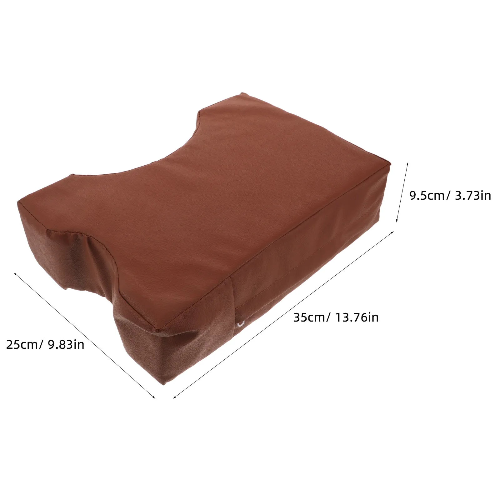 Salon Pedicure Stool Non-Slip PU Thick Cushioned Footrest Step Stool Adjustable Height Footrest for Home Bedroom Kitchen