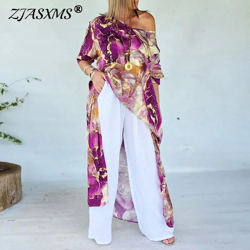 Sukienka damska na wiosnę 2026, asymetryczna długa sukienka, elegancka teksturowana sukienka z nadrukiem, sukienka na jedno ramię na imprezę, długa sukienka jesienno-zimowa z długim rękawem, seksowna sukienka w stylu boho.