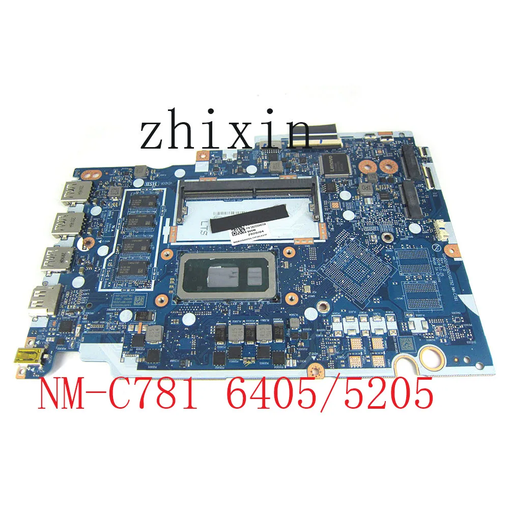 

yourui For Lenovo ideapad 3-15IML05 Laptop motherboard 6405/5205 CPU RAM 4GB Integrated graphics motherboard NM-C781 test OK