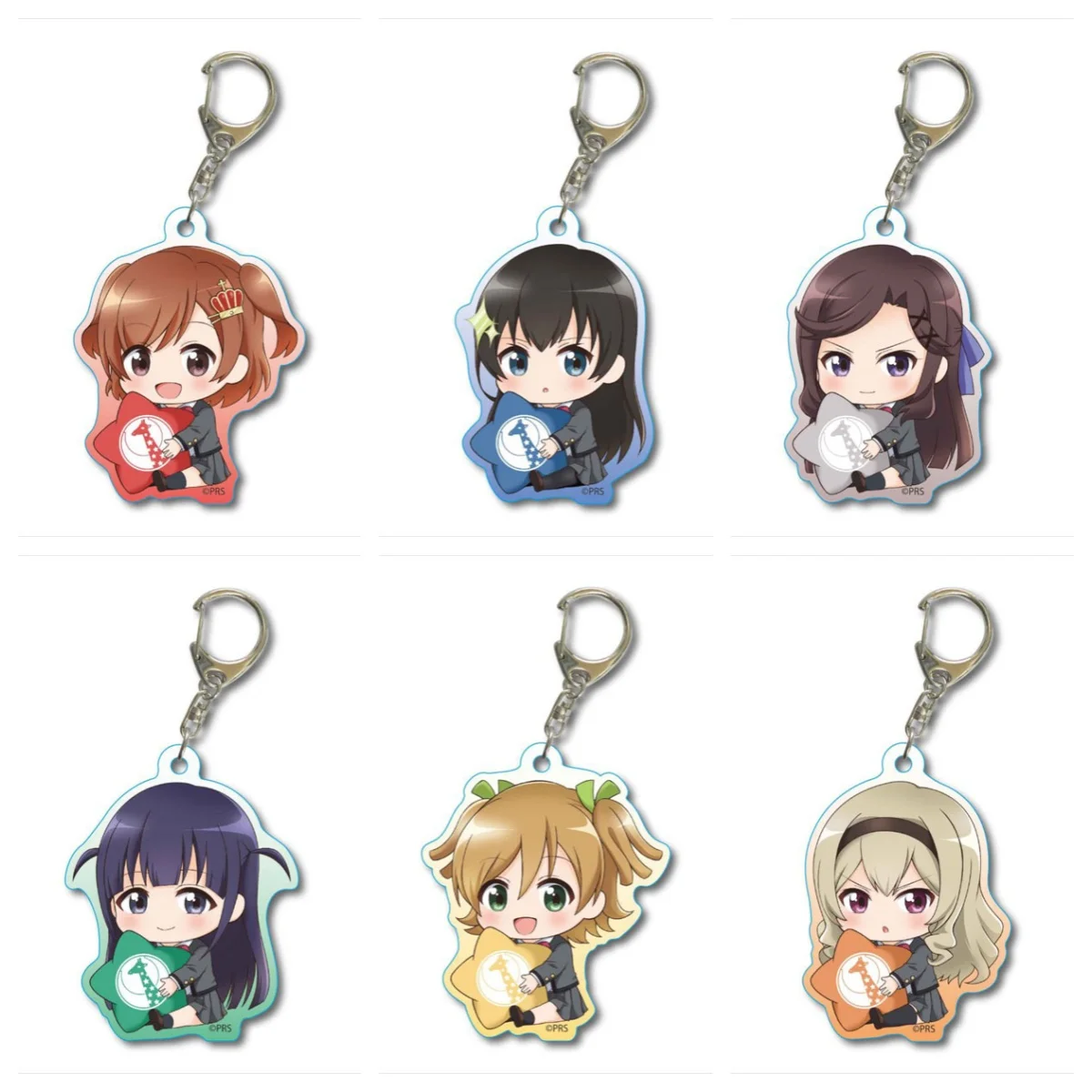 

Anime Revue Starlight Acrylic Keychain Pendant Bag Car Keychain Cell phone Accessories present Firend Gifts