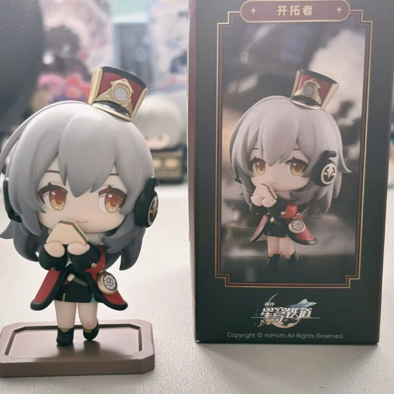 [Genuine] Honkai Star Rail Trailblazer Q Versions Models Anime Character Pvc Fashion Figures Toys Ornament Xmas Birthday Gift To