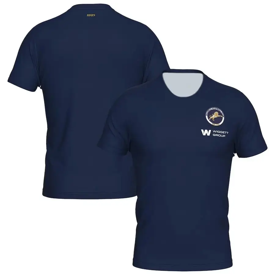25/26 camisetas de fútbol inglés Millwall para local y visitante, Camiseta deportiva transpirable de secado rápido para hombre, uniforme de entrenamiento Unisex superior