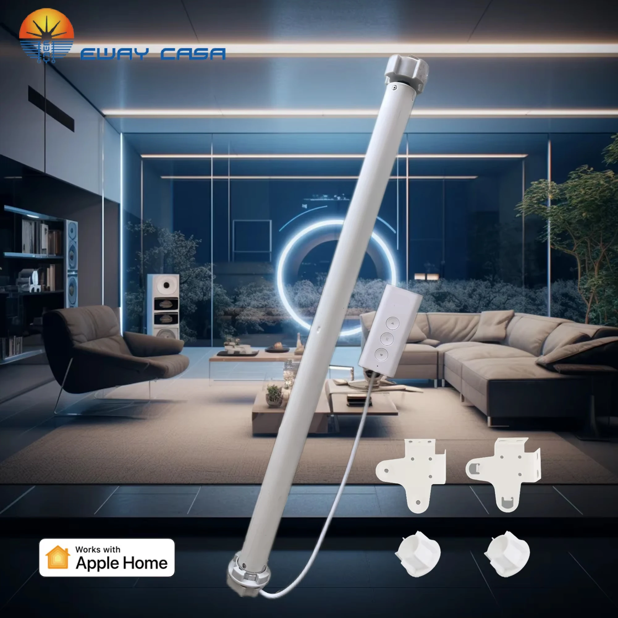 Smart Roller Motor Zigbee Blind Motor Smart Home Automation Electric Roller Shade Motor Home Assistant TM_T1S