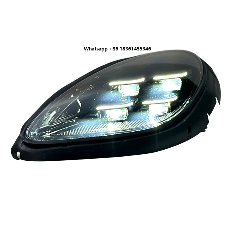 

For 3 Series E90 Headlight Assembly New LED Lens with Daytime Running Lights and Sequential Turn Signals 2005-2012