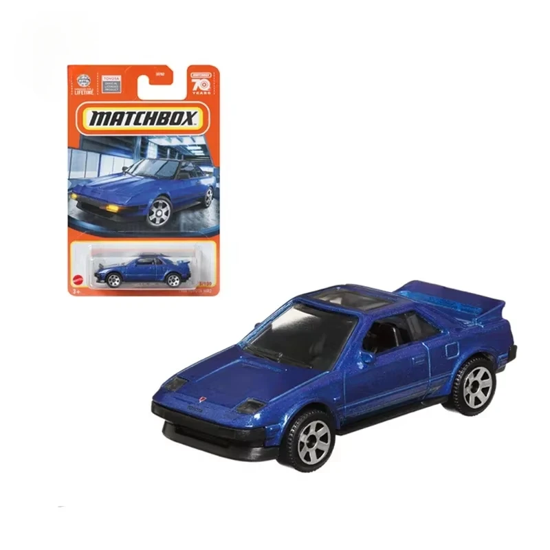 Matchbox-coche Original 1/64 fundido a presión, Mattel Toys Off Lights 30782, Toyota Mr2, modelo de vehículo para niños, Colección, regalo de cumpleaños