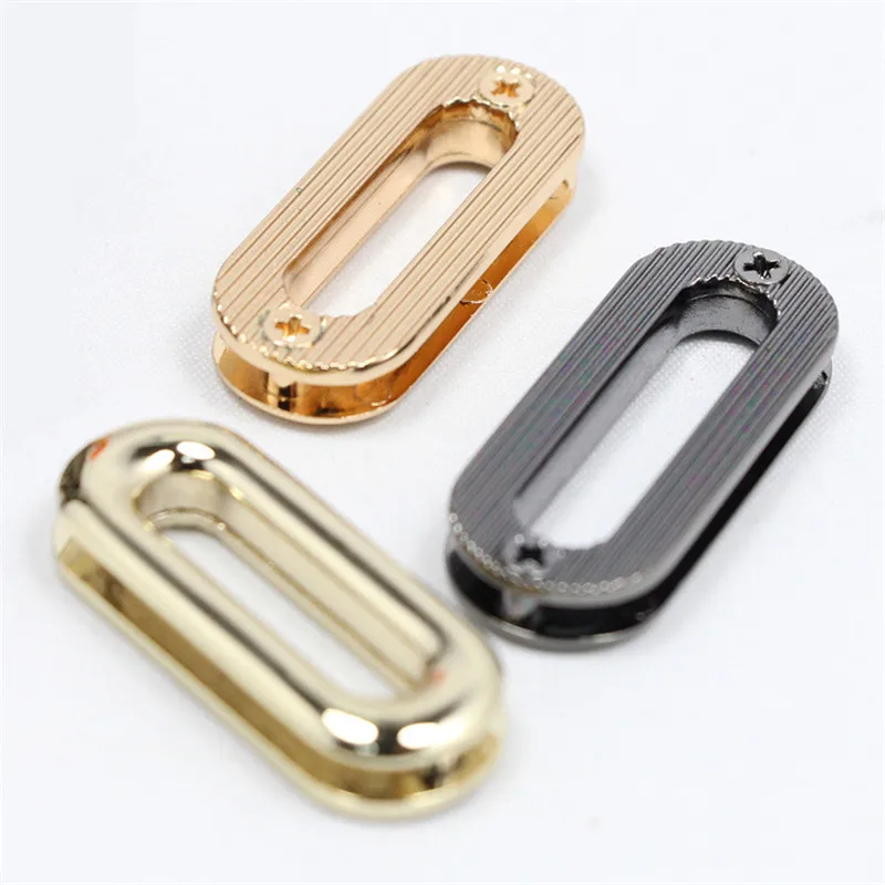 1.25 inch ( 3.2cm inner size)  Nickel / Light Gold Plated  zinc alloy Oval Eyelet Grommets