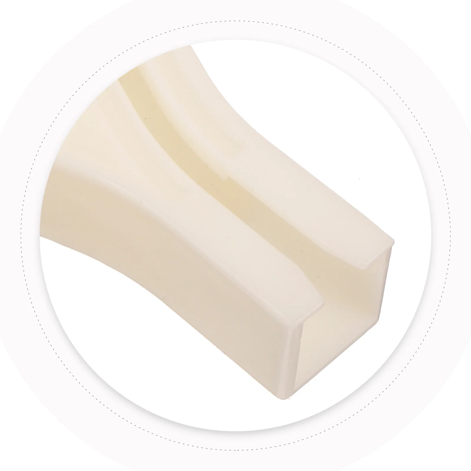 

Curtain Track Connector Plastic Ceiling Track Joint for Window Curtain Rail Replacement Connector Drapery Joints