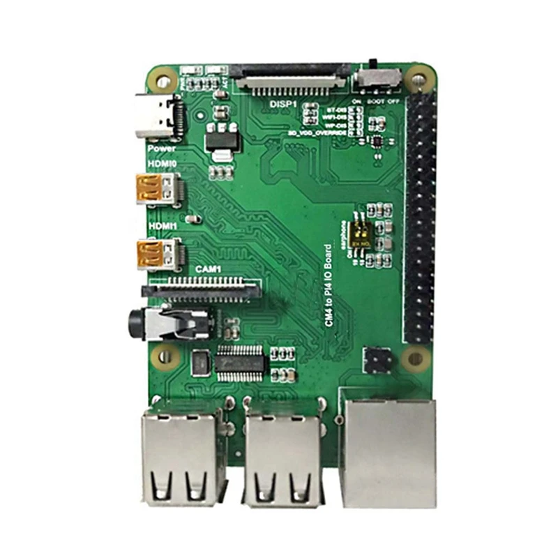 Dla Raspberry Pi CM4 IO karta bazowa karta rozszerzeń Adapter CM4 na PI4B z etui