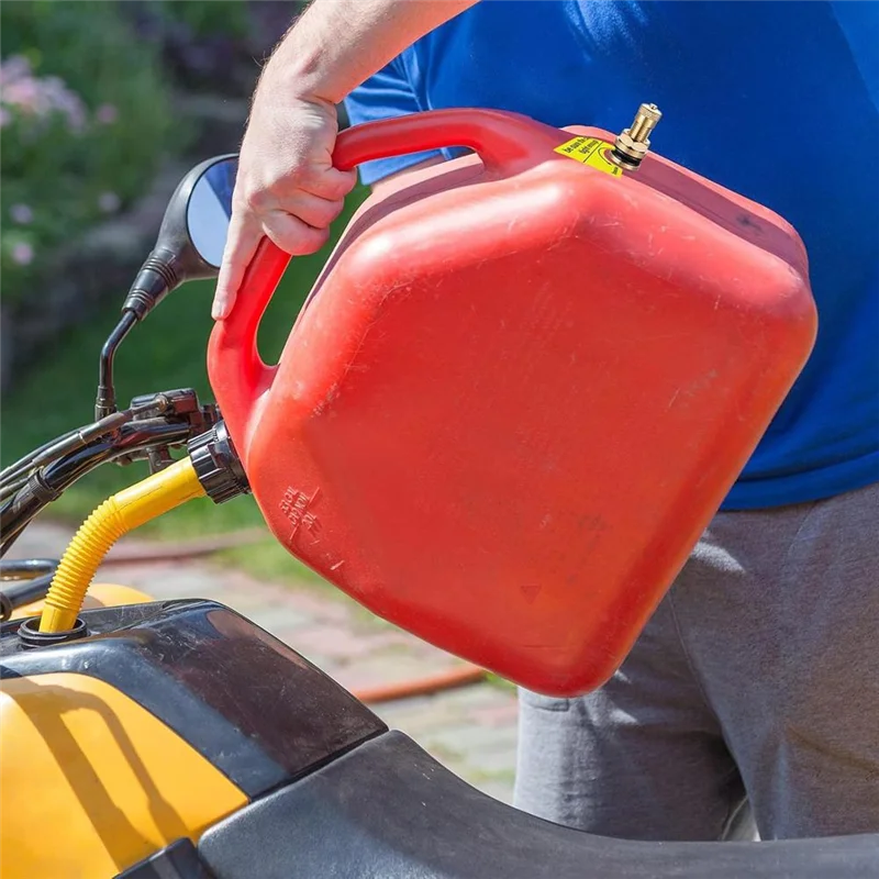 

ABVG-8 Pieces Fuel Gas Tank Vent Caps Fuel Gas Can Vent Kit Can Fuel Tank Water Jug Withdrill, Wire, Wrench Andwarning Stickers