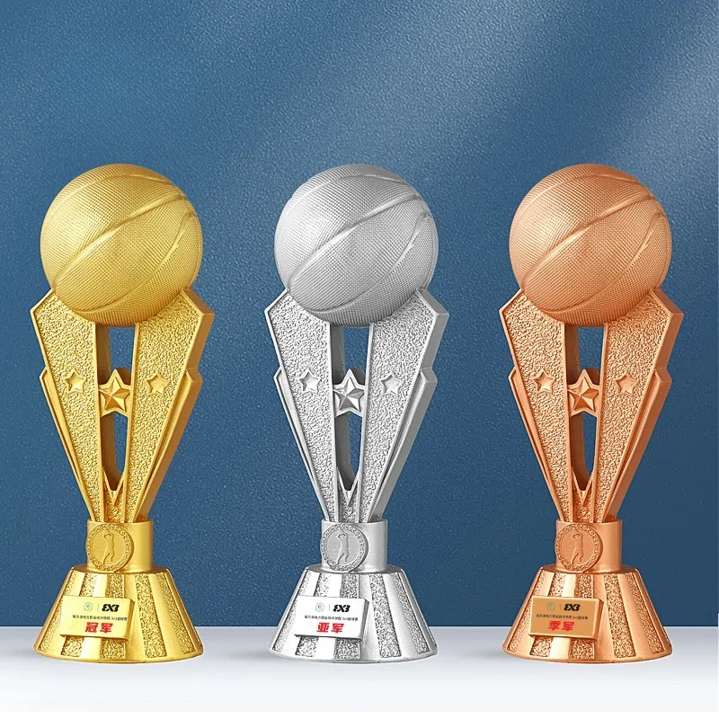 Sports games Basketball football trophies Customized basketball MEDALS home decoration