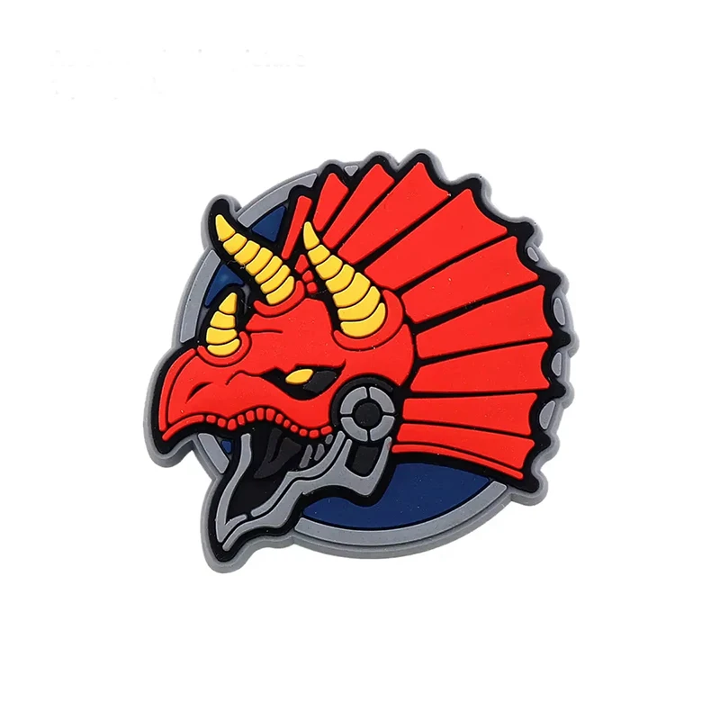 1 Uds. De dijes para zapatos MINISO Jurassic World, mezcla de accesorios para zapatos de jardín, hebilla para zuecos, sandalias decorativas, regalo para hombres y mujeres