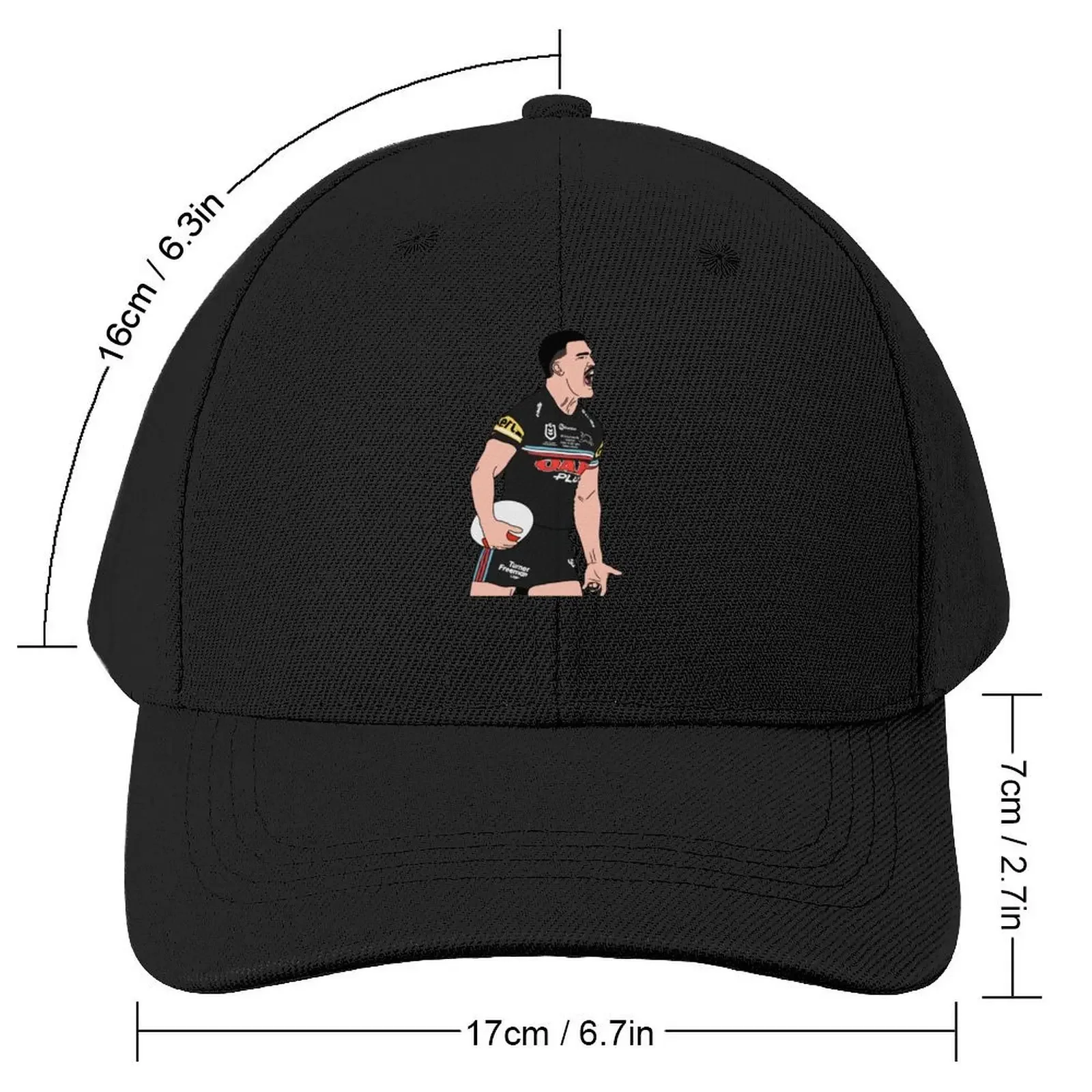 Nathan Cleary Baseball Cap Anime Ball Cap Gentleman Hat Sunscreen Golf Men Women's