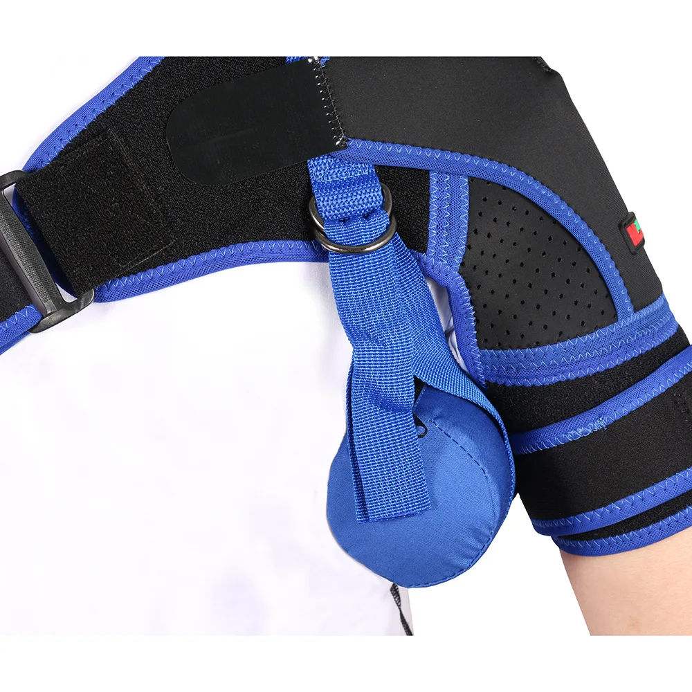 Breathable Shoulder Brace with Pressure Pad Neoprene Sleeve Ice Support Pain Shoulder Compression Air Bag Shoulder Protector