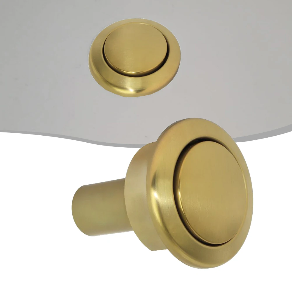 For Siamp For Storm 33A Toilet Push Button Brushed Gold Toilet Flush Button For Home Bathroom Flush Valve 34335077