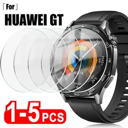 1-5PCS Tempered Glass for Huawei Watch GT 5 4 3 2 46MM 41MM GT Runner Anti Scratch Screen Protector Films for GT5 GT4 GT3 Pro SE