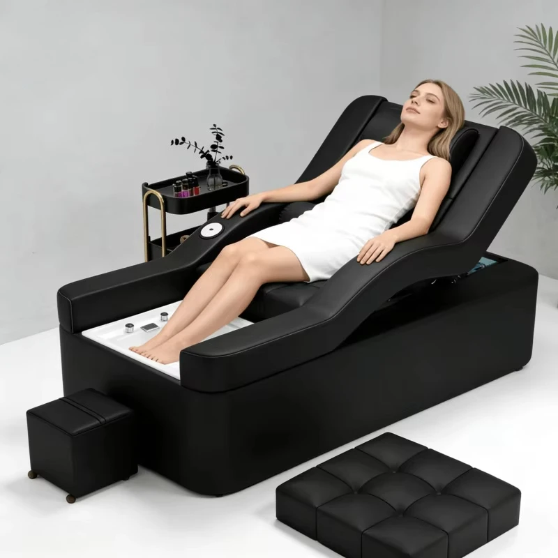 Hot Selling Hair Salon Shampoo  Thai Massage Shampoo Chair Foot Therapy Chair Japanese Hair Therapy Bed  Chair