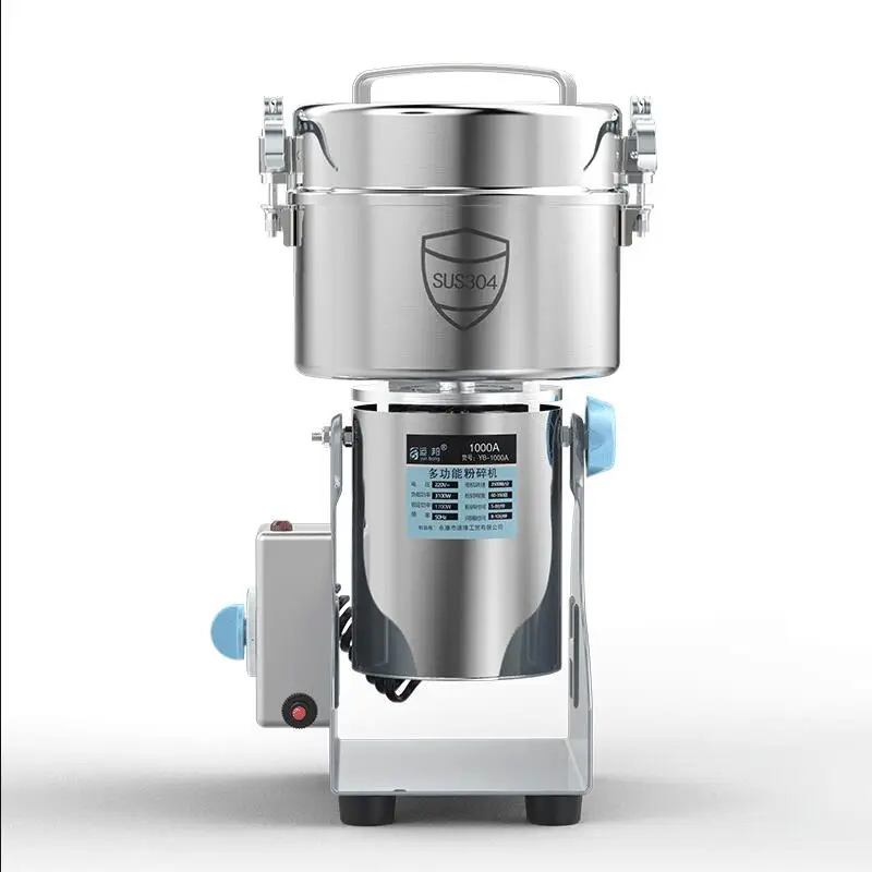 1000g High-speed Electric Grains Spices grinder, Chinese medicine Cereals Coffee Dry Food powder crusher  Mill Grinding Machine
