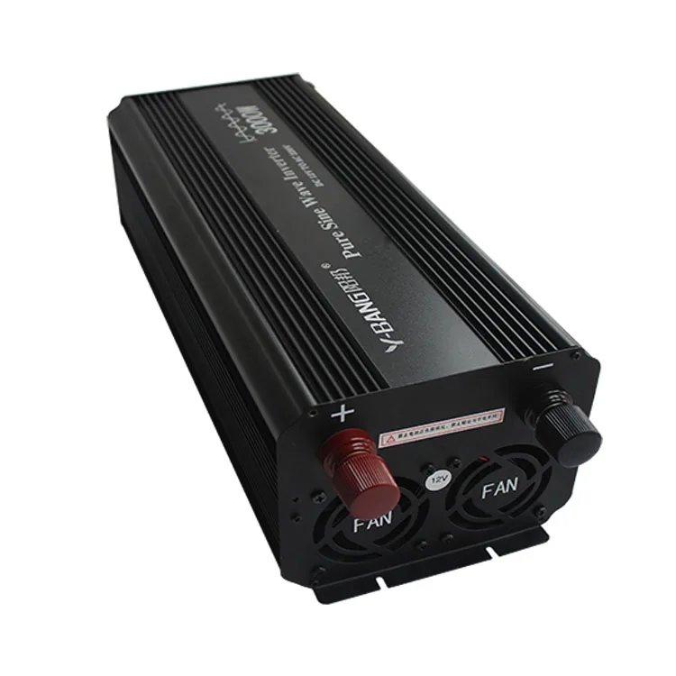 UPS Inverter 12v dc to  220v/110v ac 3000W Pure Sine Wave Output Inverter with MPPT Controller