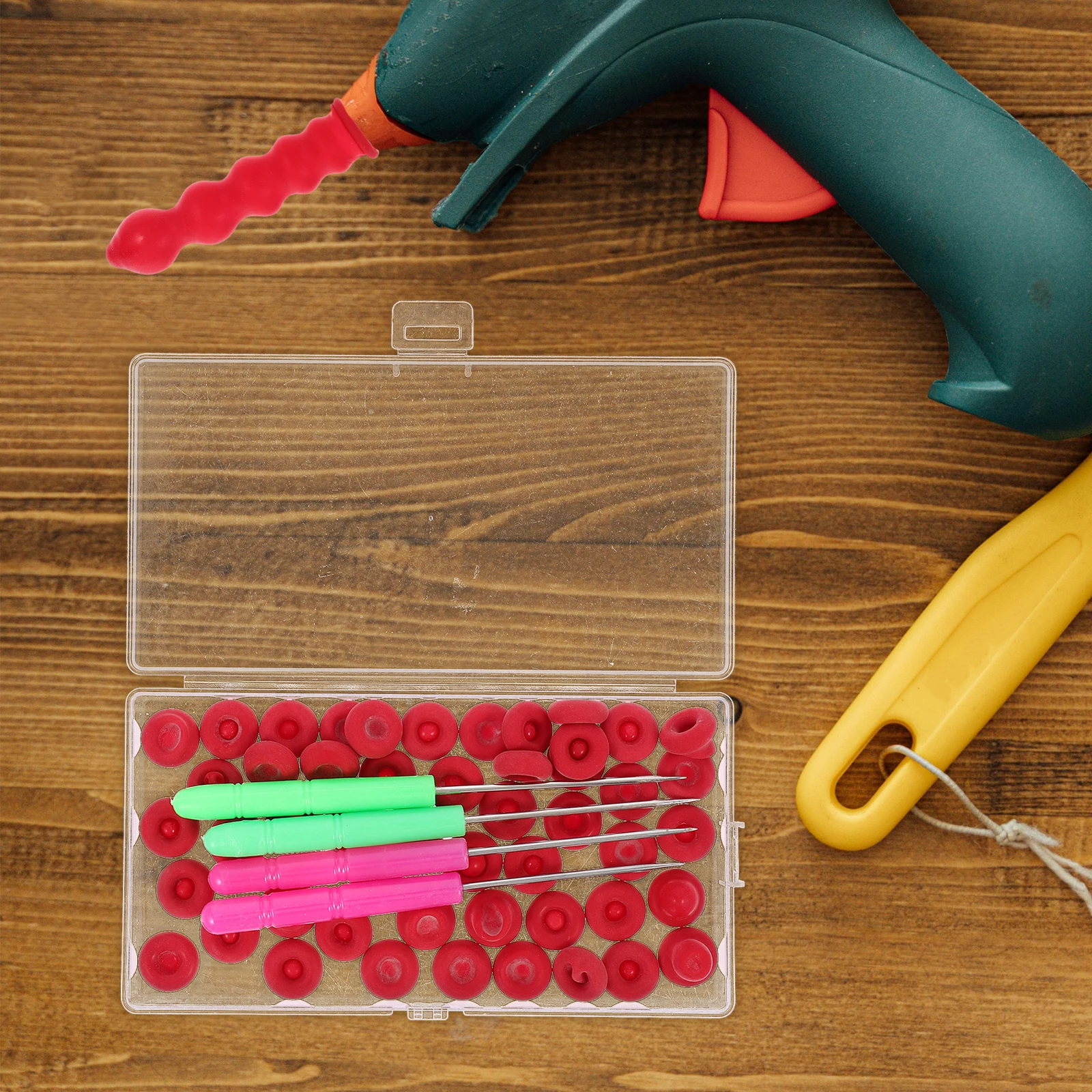 

54pcs Seal Cap Kit Glass Glue Sealing Cover Leak-Proof Mouth Covers For Caulk Tubes Adhesive Bottles Reusable Fresh Preserver