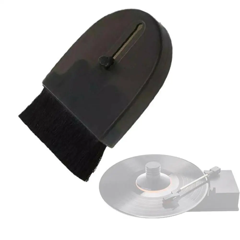 Cleaning Brush Turntable LP Vinyl Player Record Anti-static Cleaner Dust Remover Accessory