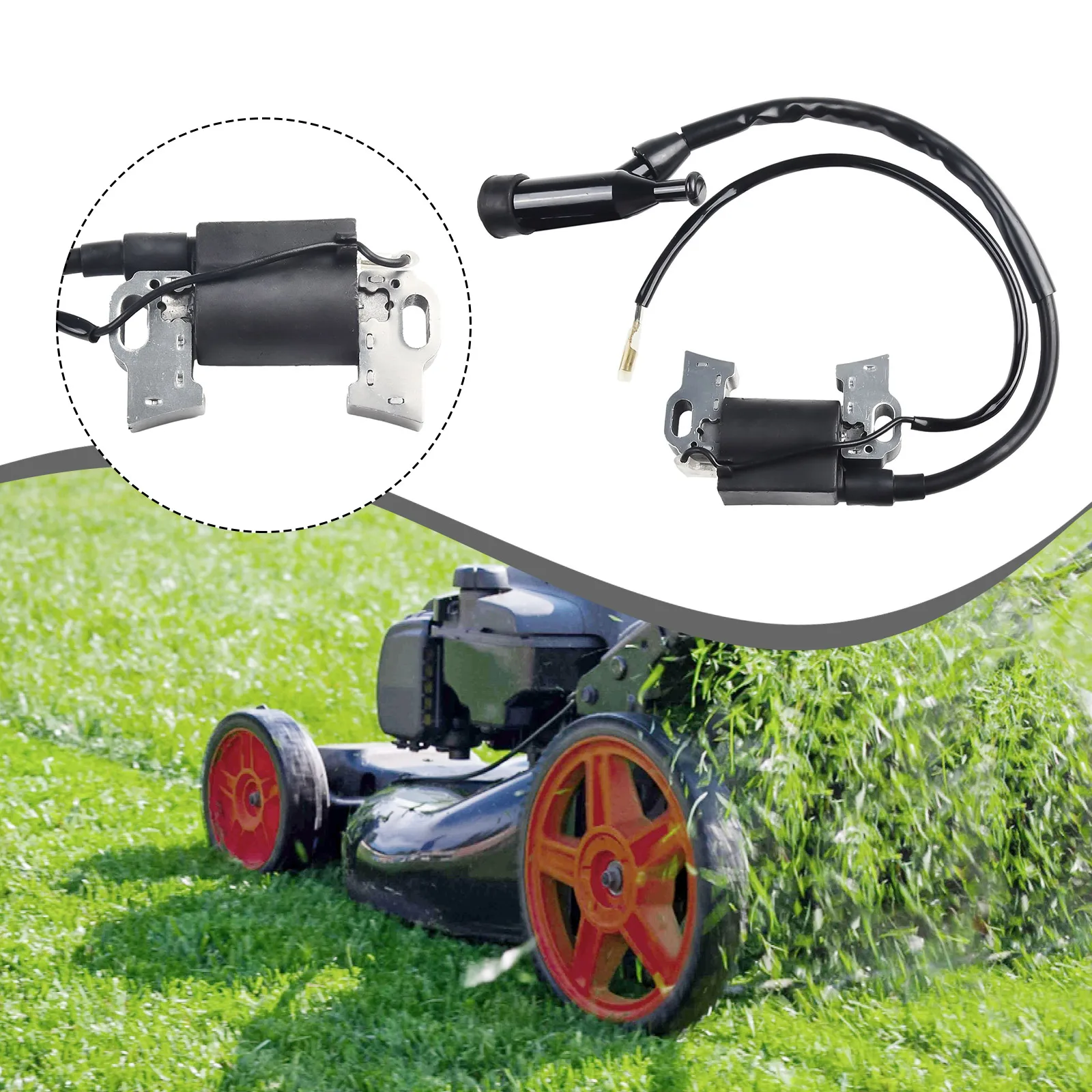 Bobina de Ignição do Motor Lawnmover para Honda Cortadores Gerador Garden Trimmer Motosserra Gx340 11hp Gx390 13hp 30500-ze2023