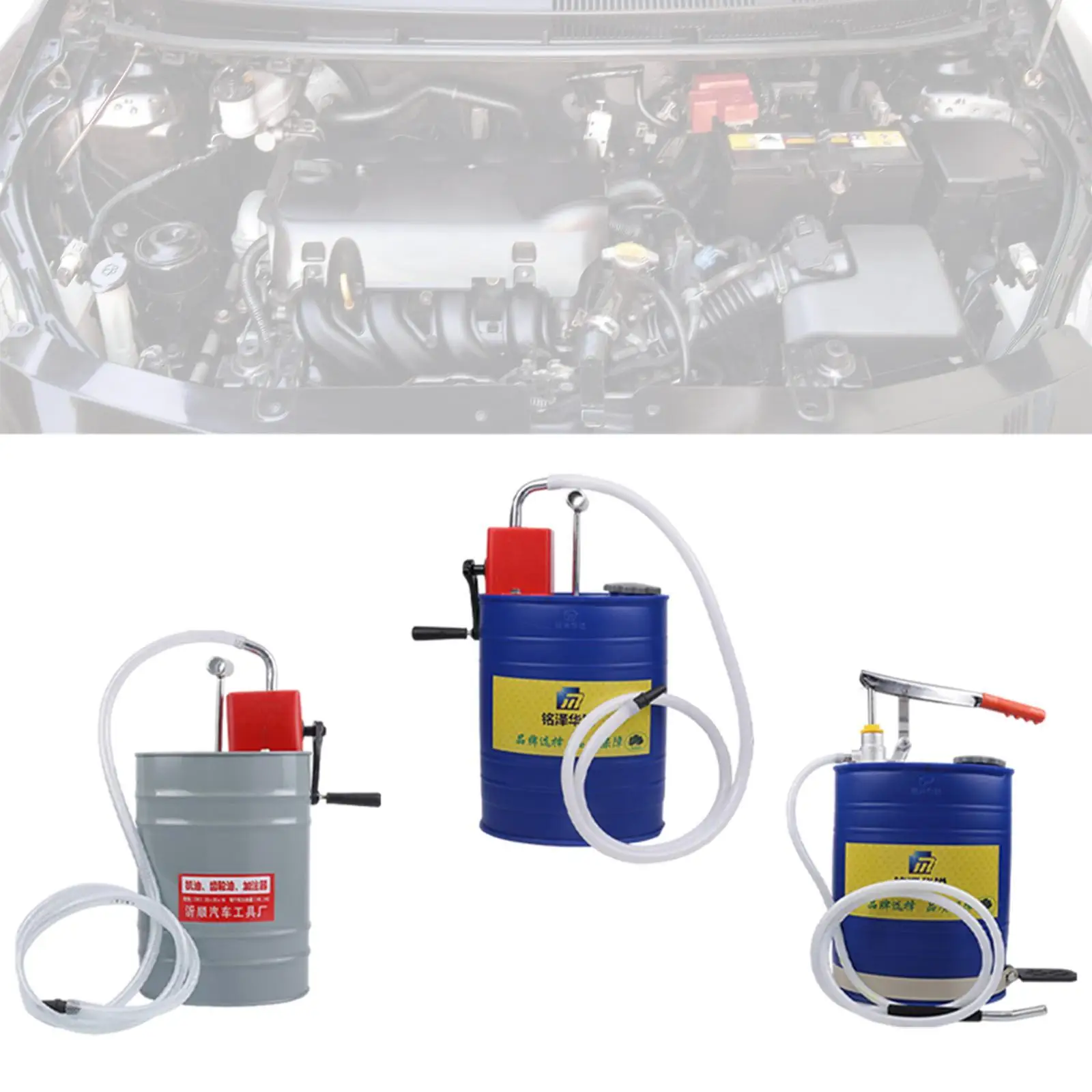 Pengisi Pompa Oli Manual Pengisi Oli Gearbox Kendaraan Sepeda Motor Multifungsi