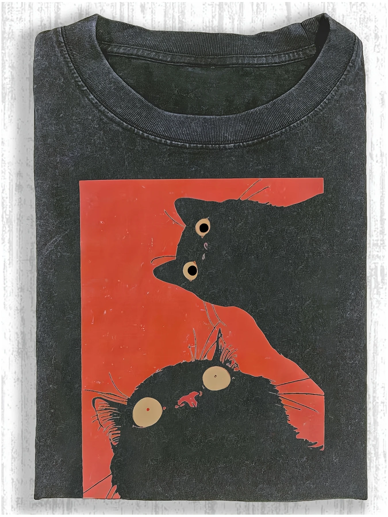 Men's Vintage Washed Graphic T-Shirt  