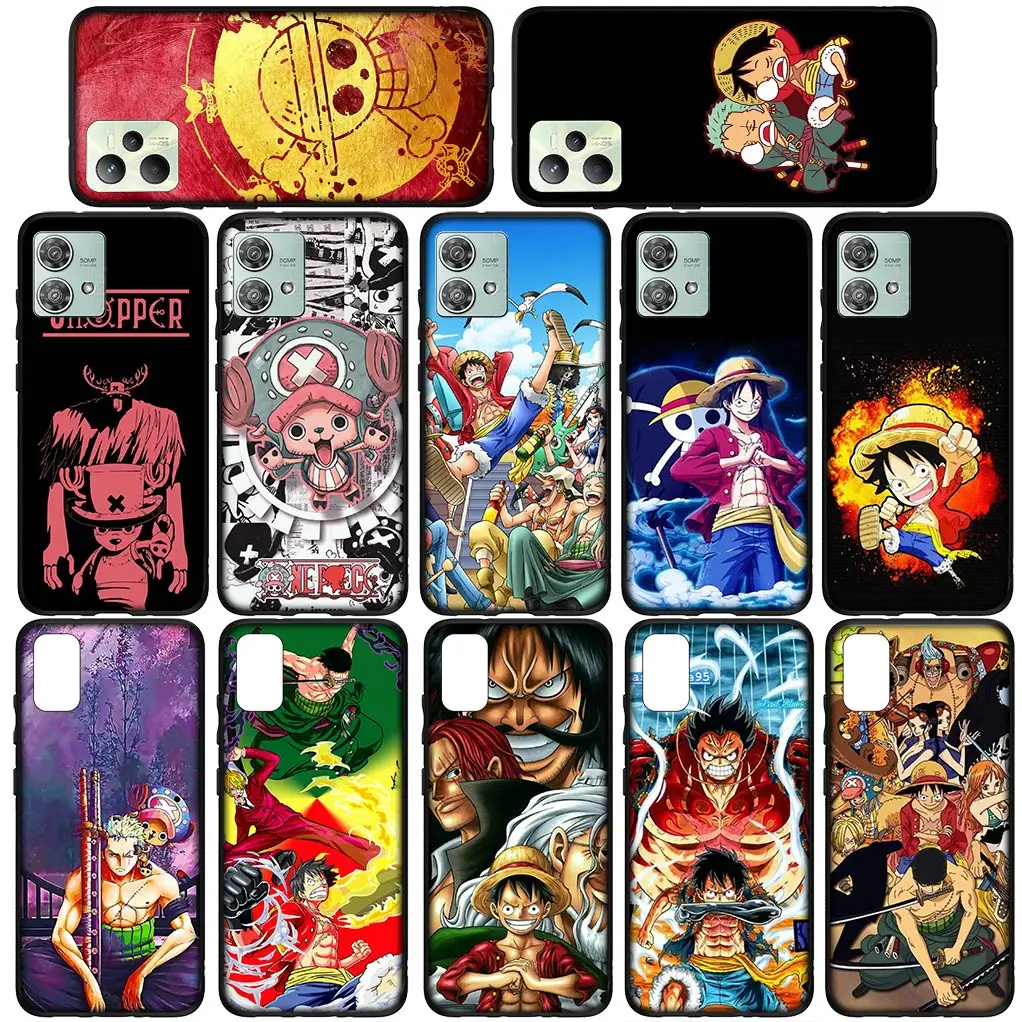 Tony Chopper One Luffys P-Pieces Cover Phone Case for Samsung Galaxy S24 S23 Fe Ultra Plus A05 A55 A35 A24 A25 A15 M55 Coque