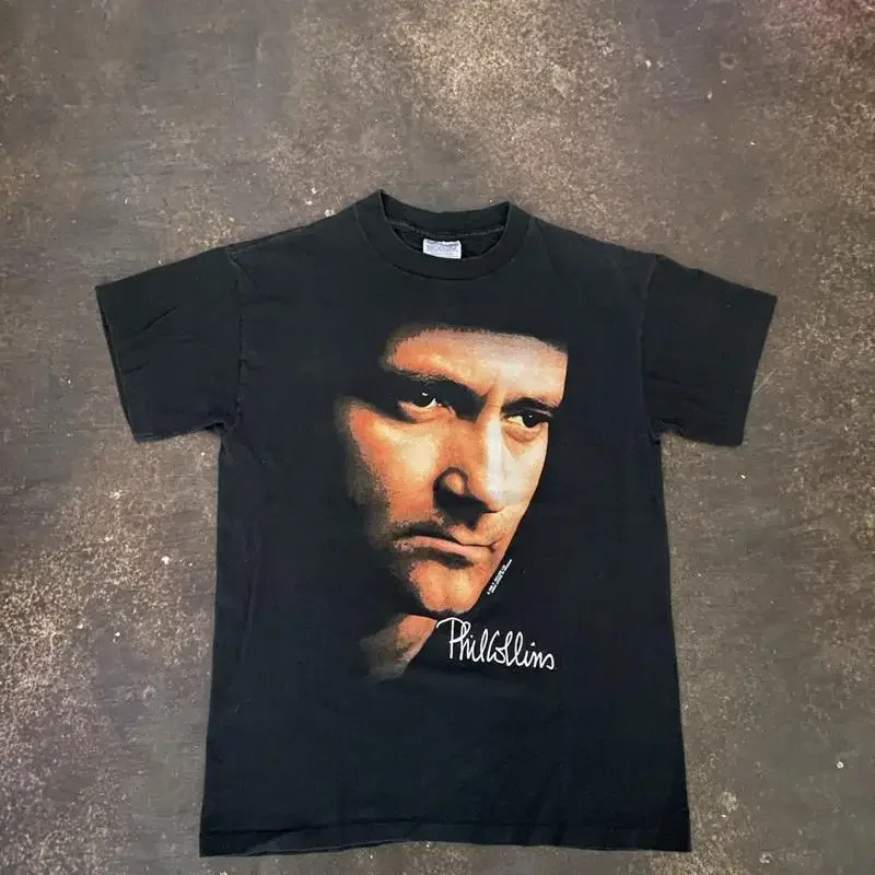 1990 phil collin Äôs Äúbut seriously Äù tour T-shirt taille moyenne