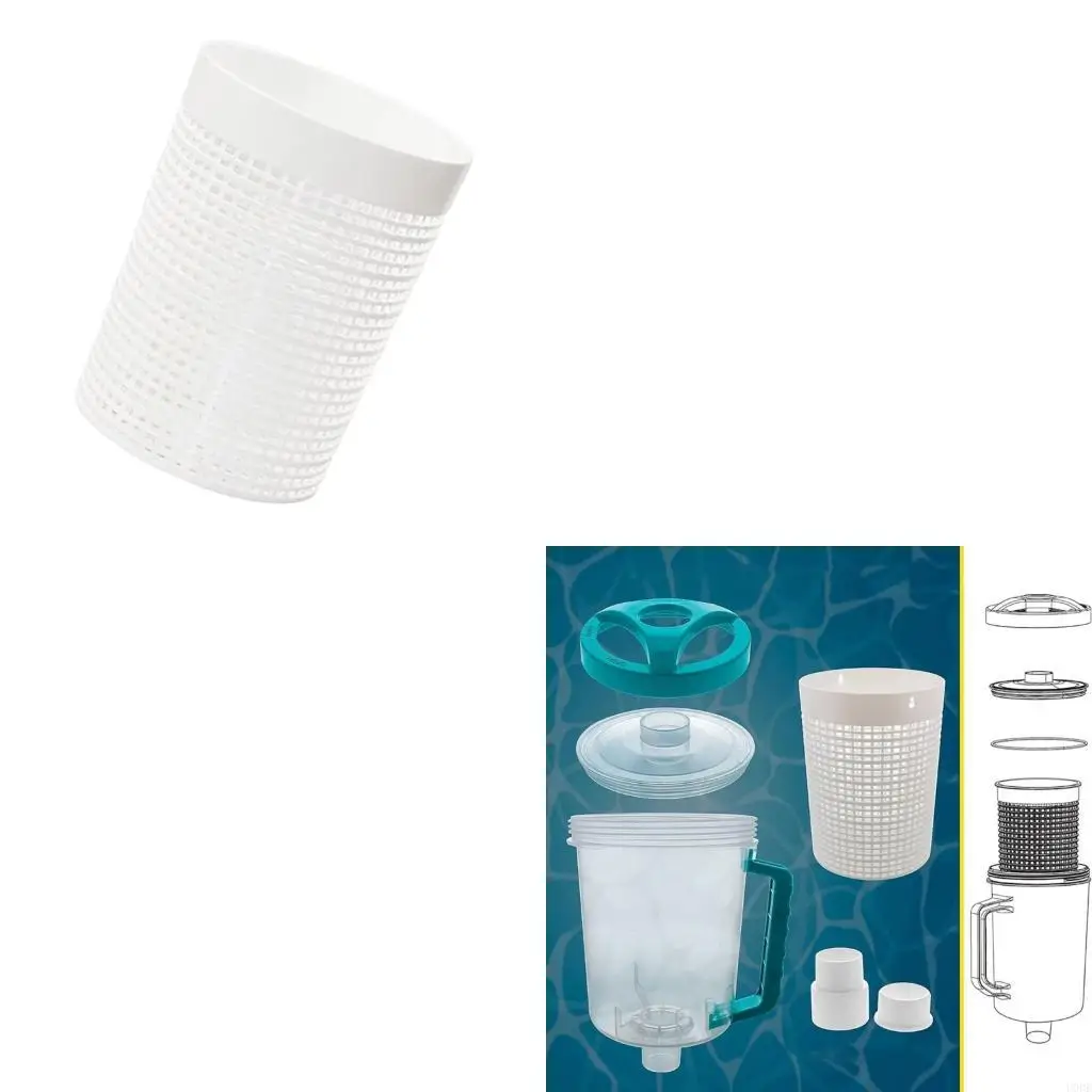 Cesta para skimmer piscina, cesta filtro para piscina, cesta repuesto, colador piscina, cesta adecuada para piscina