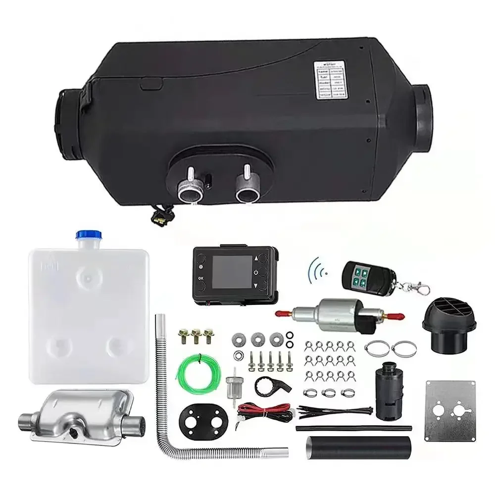 AUTO  Parking Air heater 5KW 8KW 12V 24V full set of accessories, Air heater for truck/ bus/caravan